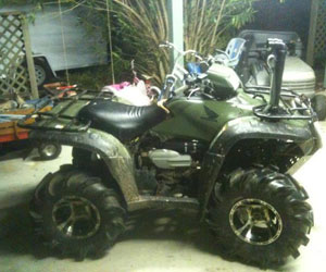 atv camouflage wheel